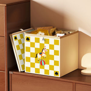 MEISD | Vintage Grid Color Bamboo Storage Box
