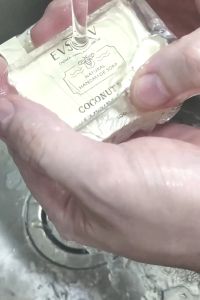 Transparent Soap 70g. Face and body soap. No Additives. Essential Oil and Fragrance Free. Unscented soap.