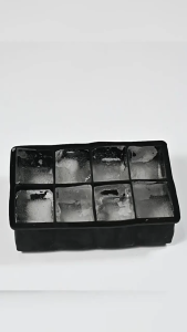 Cetakan Es Batu Silikon Big Ice Cube Mold Square Ice Cube Maker Food Grade Reusable Ice Cube Mould Whiskey Ice Mold