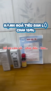 (1 CHAI) Hạnh Hòa Ban Lộ Giải Pháp Hỗ Trợ Dứt Điểm Ban Chai15ml [Date Mới Nhất]