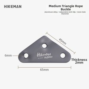 HIKEMAN | Anti-slip Rope Clip 6mm