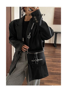 New 2025 Womens Nylon Crossbody Bag Lightweight Quirky Design Casual Saddle Bag Soft Washable Single Strap Zipper Closure