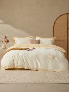 Boyang Home Textile | Embroidered Warm Pure Cotton Bedding Set
