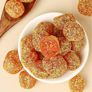 Genuine Goods Licorice Kumquat Hay Rock Sugar Golden Orange Cool Throat Nourishing Candied Fruit Preserved Fruit Casual Snacks