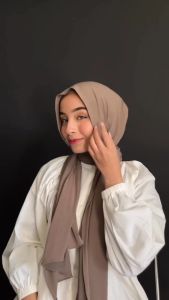 Hijab Pashmina Turkey Kaos Rayon Spandex Premium Grade A | Pasmina Oman | Pashmina Kaos Tugba