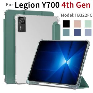 For Lenovo LEGION Y700 2025 Case 4th Generation 8.8 inch TB322FC With Pen Holder Trifold Soft Tablet Coque for Y700 Gen 4 8.8"