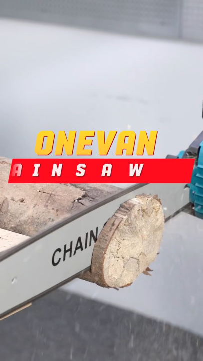 ONEVAN เลื่อยไฟฟ้าไร้สาย 16 นิ้ว 8000W มอเตอร์ไร้แปรงถ่าน สำหรับแบตเตอรี่ Makita