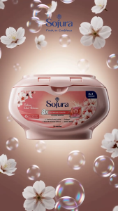 SOFURA 5in1 Sakura Laundry 24 Capsules Detergent Pods | Anti-Bacterial | Sweat Odour Remover | Fresh Scent