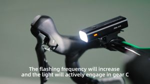 【SG Delivery】ROCKBROS 400LM/600LM/800LM Bike Headlight Rainproof Type-C Charge MTB Bicycle Front Lamp Cycling Ultralight Flashlight Outdoor Night-riding Equipment