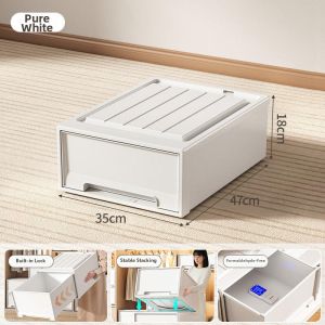 CORJANE | Stackable Drawer Storage Box for Wardrobe Home Clothes