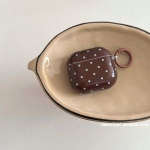 Protective Case for Airpods 1/2/3/4 Pro2 Pro3 Wireless Bluetooth Earphone Covers Anti-fall Striped Polka Dot Star Design