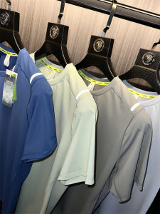 Cool Sensation Ice Skin Technology Mens Solid Color Summer Sport Moisture Wicking Quick Dry Short Sleeve T Shirt Youth Trend