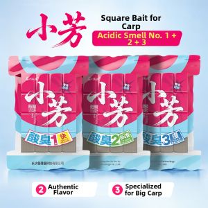 LIUZHIQIANG | Fishing Bait for White and Bighead Carp Fishing Stink Strawberry Flavor Pole Throwing