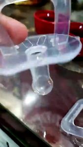 KOI STORE Ready stock Baby PUTING Dot Cair Food Grade Silicone Bayi Puting Tidur