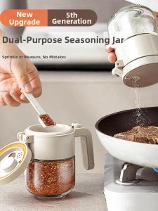 YYIEDERNG | Moisture-proof Spice Storage Jar Glass