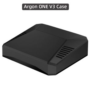 SHCHV | Raspberry Pi 5 Argon ONE V3 Case Aluminum Shell Bulit-in PWM Fan Full HDMI-compatible IR Power Switch IR Receiver for RPI 5 Pi5
