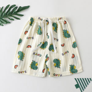 Quần Short Cotton Nguyên Chất Cho Trẻ Em Mùa Hè Mỏng Thoáng Khí Quần Dài Năm Điểm Thường Ngày Ngoài Trời Cho Trẻ Em