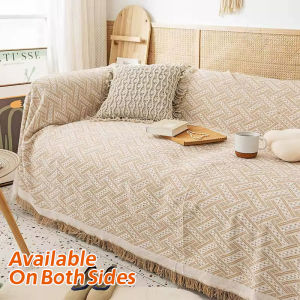 Sofa Cover Sofa Blanket Soft Cover Blanket With Tassel Thicker Blanket Baby Bedding Blanket High-Quality Furniture Cover