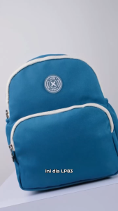 HYENA x HYTRIX  [LP83] - Colour Pop Backpack Water reppelent - Ransel Mini Tas Fahion Korea Stylish