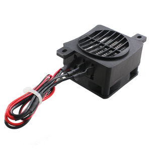 12V 120W 100W 24V 200W Máy Sưởi Không Khí Nhiệt Độ Không Đổi Bộ Phận Làm Nóng PTC Máy Sưởi Gốm Có Quạt Dẫn Nhiệt Cho Máy Tính