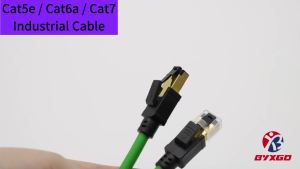 Cáp Ethernet Công Nghiệp M12 Đến M12 Dây Mạng Được Bảo Vệ Kép Chống Nước Theo Tiêu Chuẩn IP67 1G/10Gbps Mã A Mã D Mã X Cho Cảm Biến PLC Vision Machine Vision