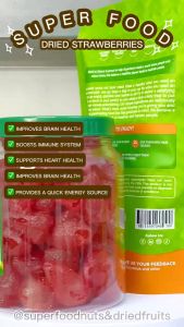 Superfood Dried Strawberries: Organic & Healthy Snack