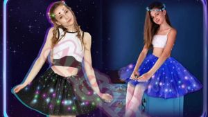 LED SKIRT กระโปรงมีไฟ เด็ก ผู้ใหญ่ กระโปรงสั้น กระโปรงไฟ TUTU กระโปรงเต้น 】Tap-Yee[ เป็นสินค้าที่น่าสนใจ