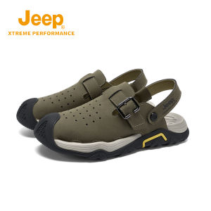 จี๊ป | รองเท้าแตะชายหาด Jeep Outdoor ระบายอากาศได้ดี รองเท้าเดินชายหาดแบบลำลองสำหรับผู้ชาย รองเท้าแตะชายหาดแบบสวมสบายในช่วงฤดูร้อนปี 2025