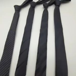 Đen 5cm Nam Đàn Ông Cà Vạt TRAZ Chất Lượng Cao Cà Vạt Cà Vạt Cưới