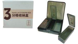 Pill Box LECOCO Large-Capacity Morning Noon Evening Combination Pill Box Daily | 3 Compartments | 3 Times Per Day