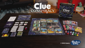 Clue Conspiracy Board Game for Adults and Teens