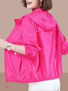 เสื้อคลุมกันแดดแบบหลวมๆ สำหรับผู้หญิงในฤดูร้อนปี 2025 เสื้อคลุมกันแดดบางระบายอากาศได้ดีสำหรับกลางแจ้ง