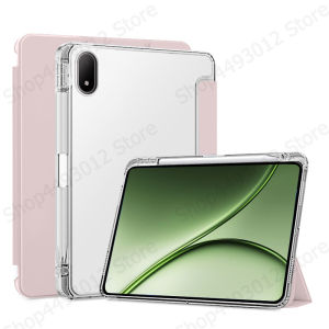 For Oneplus Pad 4 Case with Pen Holder Trifold Leaher Soft Back Stand Tablet Funda For OnePlus Pad 4 Oneplus Pad4 Case 13.2 inch