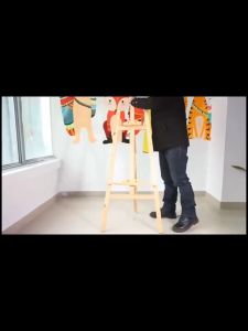 A Must-Have for Art Students: Solid Wood Foldable Easel