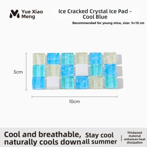 YUEXIAOMENG | Cooling Bed For Hamsters Summer Cooling Mat Play Decoration