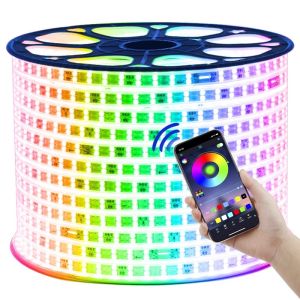 Super Bright 24 Color RGB Light Strip Waterproof Color Changing Remote Control Living Room Ceiling Atmosphere Lighting Strip