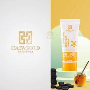 Sữa Rửa Mặt Than Hoạt Tính Hatagold Charcoal Pore Detox Foam Cleanser - Oil Control 4h (120g) Chính Hãng Làm Sạch Thải Độc Kềm Dầu Suốt 4H