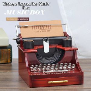 HUAYASEN | Vintage Typewriter Mechanical Music Box