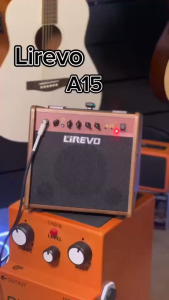 Lirevo A15 15 วัตต์ แอมป์กีต้าร์โปร่งไฟฟ้า Acoustic Electric Guitar Ampifier มี Bluetooth