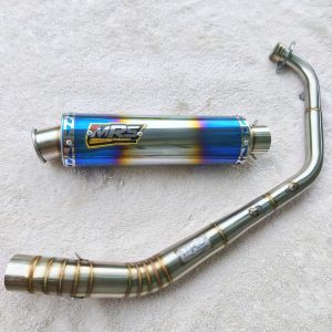 Knalpot Adem Ngebas Vixion Satria Fu CB150R Sonic Jupiter MX Silincer Inlet 50MM Suara Adem Ngebas