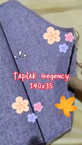 TAPLAK MEJA table runner UKURAN 33X1500CM REGENCY BAHAN TEBAL  DEKORASI