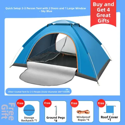 Weatherproof Portable Auto Setup Tent