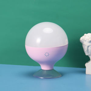 Portable LED Mirror Light Suction Cup Makeup Pre-lighting No Drilling Required Compact Bulb Bathroom Bedroom Vanity Desk Lamp