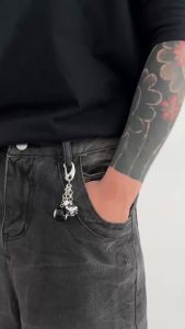 Ingemark | Ingemark 6 Styles Goth Black Dice Billiards Pendant Keychain Men Hip Hop Acrylic Table Ball Keyring Bag Jeans Chain Jewelry Gift