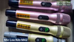 Mic Loa Kéo cao cấp M42 HP chống hú cao  âm thanh chất lượng