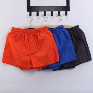 3 Pairs/pack Arrow Pants Men Pure Cotton Boxer plus Size Boxer Briefs Home Wear Pajama Pants Shorts Cotton Loose