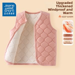 Warm Thick Childrens Vest Winter Wear