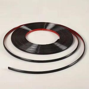 1pc 300cm/118.1inch Flexible Peel and Stick Mirror Molding Trim for Walls Ceilings Floors Cabinets and Tiles - Easy to Insta