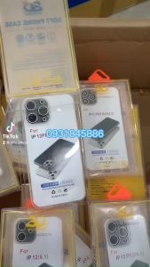 Ốp lưng vuông trong suốt SD Design dành cho iPhone chất liệu Silicon Dẻo CHỐNG VÀNG Ố ôm sát bảo vệ camera Chính Hãng  6/6s/7/8 plus/x/xr/xs max/11/11/pro/11/12/13/14/promax