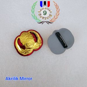 Pin Korpri Premium Akrilik Magnet Motif Timbul 3D